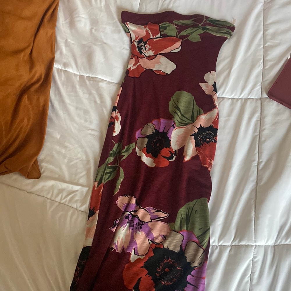 Body on floral dress